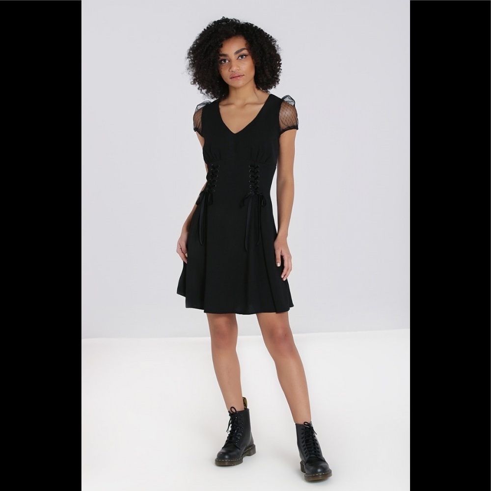 NWT Hell Bunny Belladonna Mini Dress